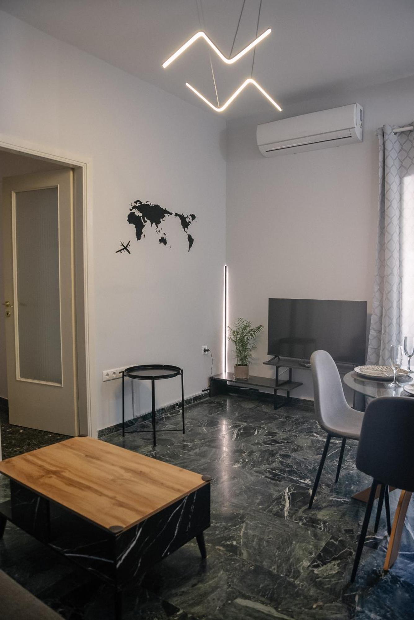3Cs Athens Ampelokipoi Comfy Flat Ft Patio Airport Direct Day N Night Atenas Exterior foto